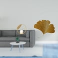 thumbnail image 2 of Escultura de metal con bola de ginkgo de cristal, figura abstracta, adorno de interior, estatua, soporte para sala de estar, oficina, dormitorio,, 2 of 8