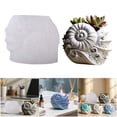 thumbnail image 2 of Gieenan Flexible Silicone Conch Planter Mold For DIY Resin Jewelry Crafting And Concrete Casting, 2 of 10
