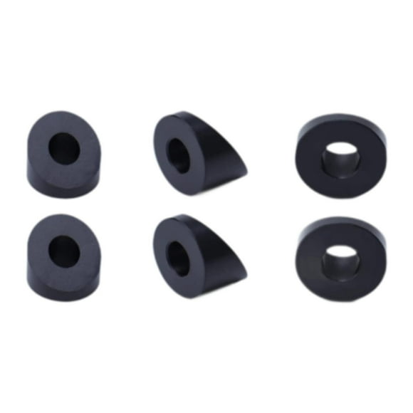 Almencla 6 Pieces 1/4 inch 30 Degree Beveled Washers Angled Washers for Cable Railings