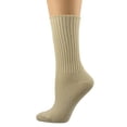 thumbnail image 4 of Sierra Socks Boys & Girls Organic Cotton Midweight Crew School Uniform Socks, 3 Pair Pack, 4 of 8