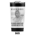 thumbnail image 2 of Veronica Mars/Complete Day Stainless Steel Tumbler 20 oz Coffee Travel Mug/Cup, Vacuum Insulated & Double Wall with Leakproof Sliding Lid | Great for Hot Drinks and Cold Beverages, 2 of 7