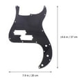 thumbnail image 2 of FONDOTIN Bass Guitar Kit Plate Bass Plastic Protection for Guitarists 1Pack, 2 of 6