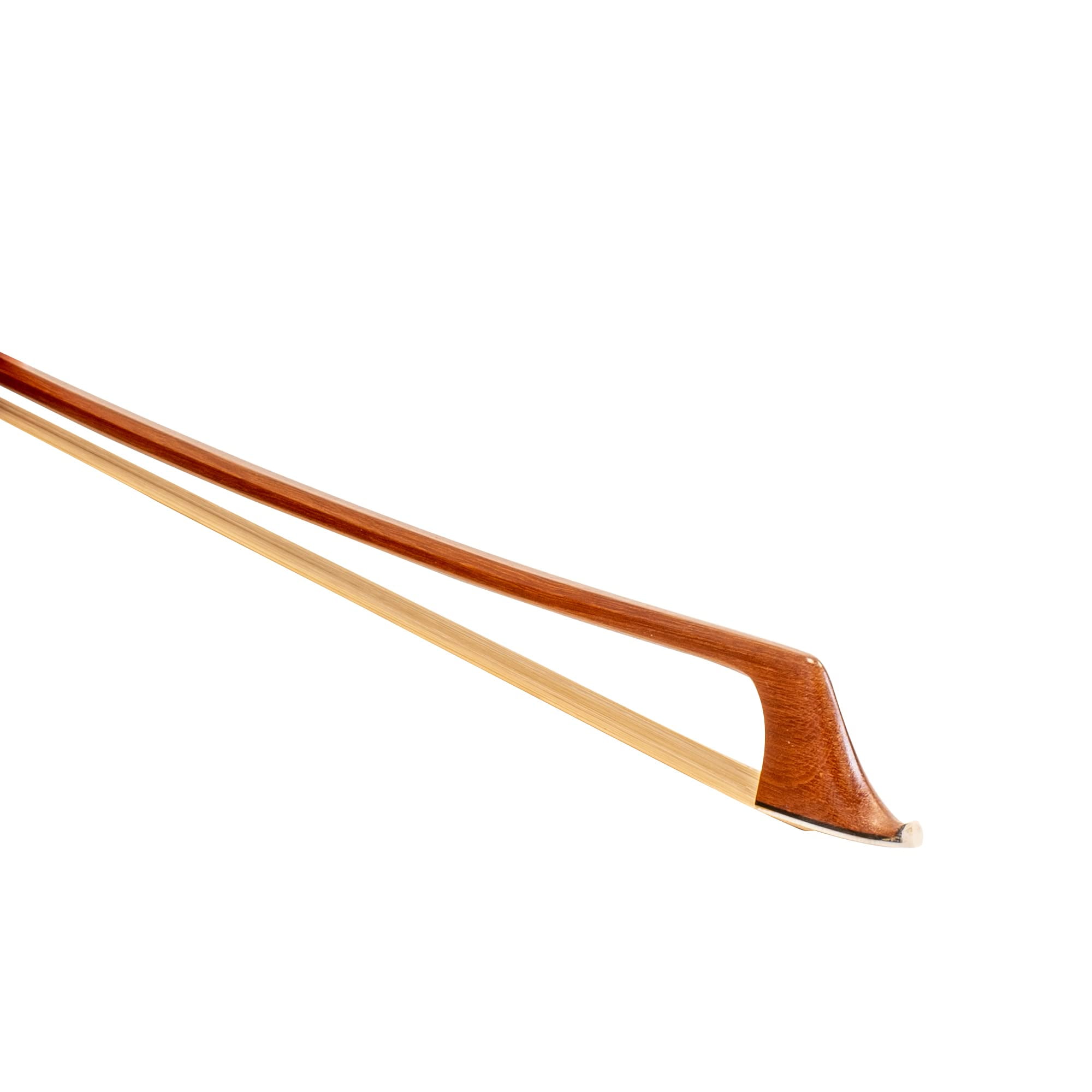 MI&VI CB-530 Classic Cello Bow 4/4 (Full Size) with Bow Soft Bag and Rosin for Bow Hairs Included