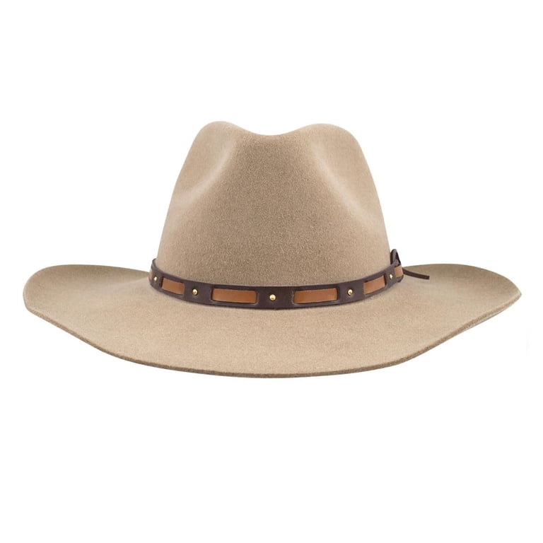 Stallion by Stetson Tan Western Cowboy Riding Wool Felt Cowboy Hat sz 6 7/8 New Stetson Stallion | eBay main image 4