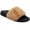 Brown, variant on Barerun Women's Fuzzy Faux Fur Open Toe Slides Slippers