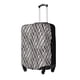 thumbnail image 1 of Balery Black White Stripes Funda de equipaje, fundas para maletas, elástica, lavable, protector de maletas, compatible con maletas de 18 a 32 pulgadas-X-Large, 1 of 7