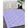 thumbnail image 2 of Ahgly Company Indoor Rectangle Patterned Crocus Purple Area Rugs, 5' x 7', 2 of 6