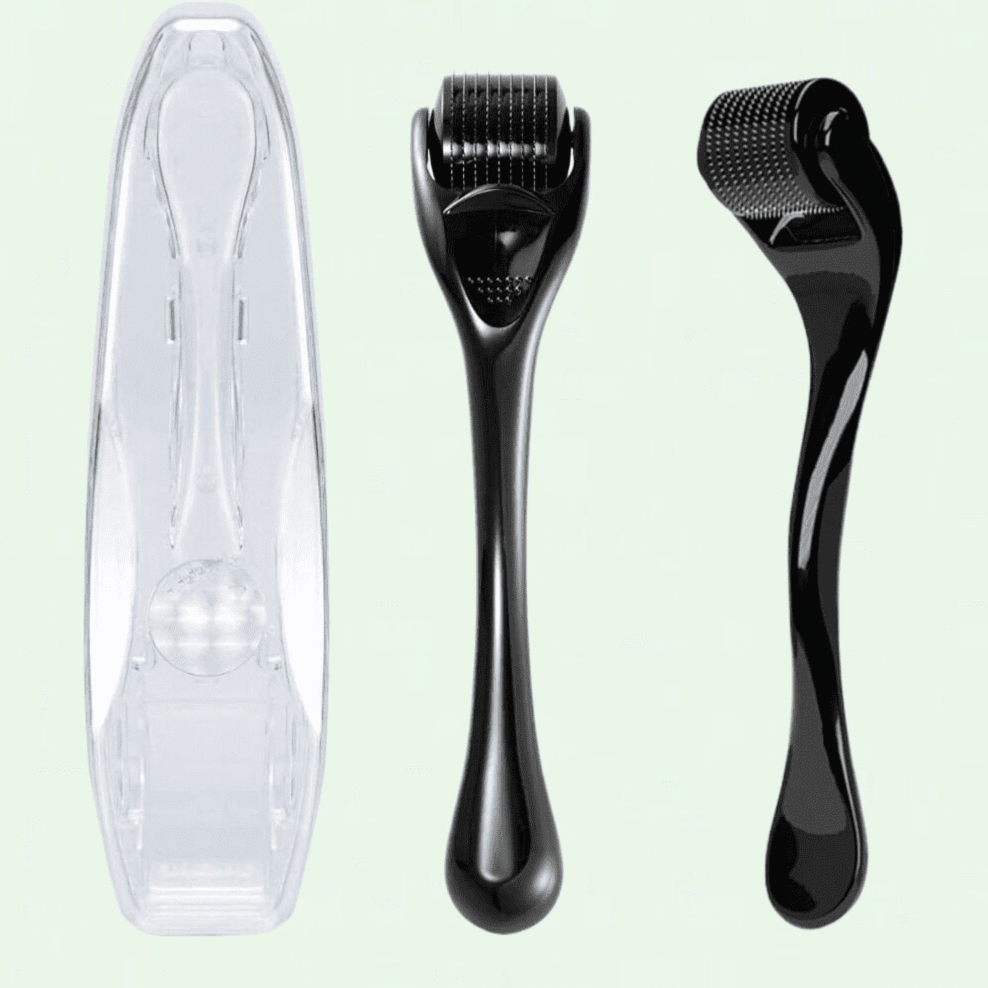 Dermaroller Für Haar- & Bartwachstum – 540 Titan-Microneedles, 0,75 Mm | Für Gesicht, Kopfhaut, Körper