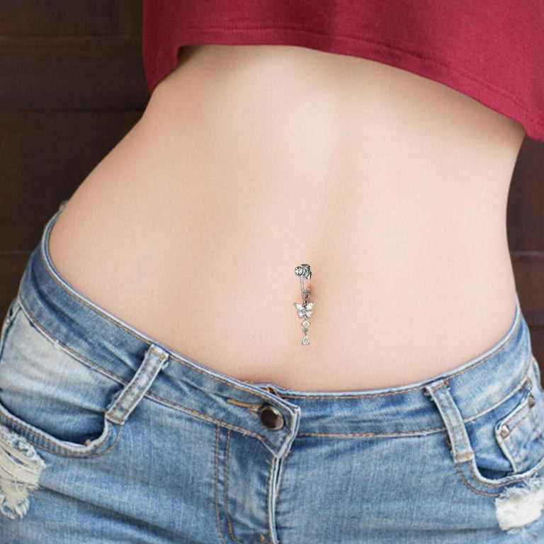 Simple Loop Belly Button Ring Minimal Body Jewelry Piercings -   Body jewelry  piercing, Belly button rings, Belly button piercing jewelry
