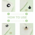 thumbnail image 4 of 54 juegos de ojos de seguridad para crochet, ojos de seguridad para amigurumi, ojos kawaii con arandelas, 4 of 6