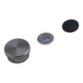 thumbnail image 1 of For Daiwa For Steez For Alphas Spool Mechanical Brake Adjust Knob Trimmer Nut Silver With Label Shenzhuyue, 1 of 11