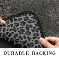 thumbnail image 6 of Black Leopard Print Door Rugs,Washable Non Slip Door Mats Indoor,Decorative Door Mats,Entry Mat Indoor for Entrance,Bedroom,Kitchen,Bathroom,30"x17", 6 of 6
