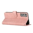 thumbnail image 3 of Dteck Folio Case for Samsung Galaxy S21 FE (6.4") 2022 Released, Wallet Card Slot Kickstand Magnetic Closure Shockproof Hand Strap Purse Cover for Samsung S21 FE 5G, Pink, 3 of 5