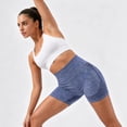 thumbnail image 6 of 5 Pcs Set Butt Lifting Shorts for Women High Waist Scrunch Yoga Biker Shorts Workout Seamless Booty Shorts, 6 of 9
