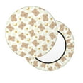 thumbnail image 3 of Goofa Kawaii Bear Printed Stool Covers Round, Waterproof Round Bar Stool Covers Anti-Slip Round Bar Stool Seat Cover with Elastic Bands Durable -, 3 of 7