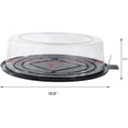 thumbnail image 2 of FEOOWV 5pcs Round Clear Cake Carriers with Dome Lids and Cake Boards - Modern Functional Elegance - 10inch, 2 of 8