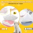 thumbnail image 4 of Forros para cajas de arena para gatos WJXWHSWX Jumbo, extra gruesos, paquete de 30, 4 of 7