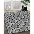 thumbnail image 3 of Ahgly Company Machine Washable Indoor Square Transitional Gray Cloud Gray Area Rugs, 7' Square, 3 of 7