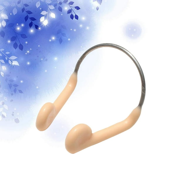 Raindrops 4Pcs Anti-choking Water Professional Swimming Nose Clip Swimming Nose Clip Nose Protection (Fleshcolor Free Size)