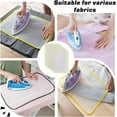 thumbnail image 5 of 6Pcs Yellow Ironing Cloth Ironings Scorch Mesh Clothes Heat Resistant Pad High Temp Protective Pressing Pads Iron Insulation Net Fabric for Protect Fabrics Sewing Protector Tool Home Reusable diy, 5 of 9