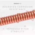 thumbnail image 4 of Cuerdas para guitarra acústica D'Addario XS Phosphor Bronze 12-53, 4 of 6