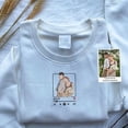 thumbnail image 2 of Qarigey Sudadera bordada personalizada Parejas y ocasiones especiales Sudaderas con capucha bordadas Accesorios de disfraces negro l, 2 of 6