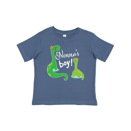 Inktastic Nonnas Boy Grandson Dinosaur Boys Baby T-Shirt