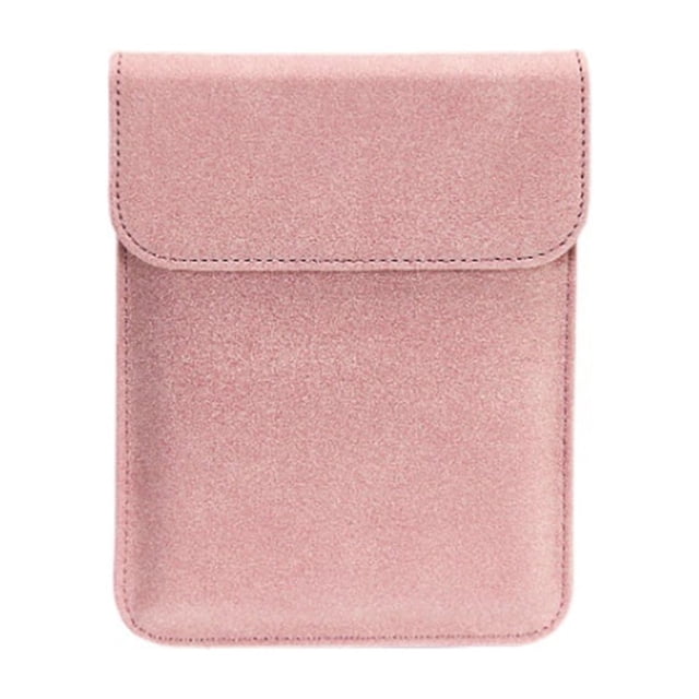 Methold Funda protectora para tableta Funda protectora Estuche de suministros de cuero Fuax Bolsa de inserción Bolsas ligeras para accesorios Computadoras de tableta Rosado