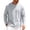 Gray, variant on YODETEY Men’s Crew Neck Long Sleeve T‑Shirt, Stretch Moisture Wicking Active Shirts,Size S-3XL