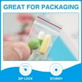 thumbnail image 3 of 360Pcs 3x5 Inch Mini Plastic Bags, Resealable Small Zip Baggies for Small Business, Storage, Gifts, Candy, Screws, Jewelry, Daily Pills, 3 of 7