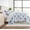 Rose Stripe Stone, variant on All Season Ultra Soft Comforter Set Lightweight Bedding in Pink/Navy Floral for Twin/Twin XL Size by Comfort Canopy