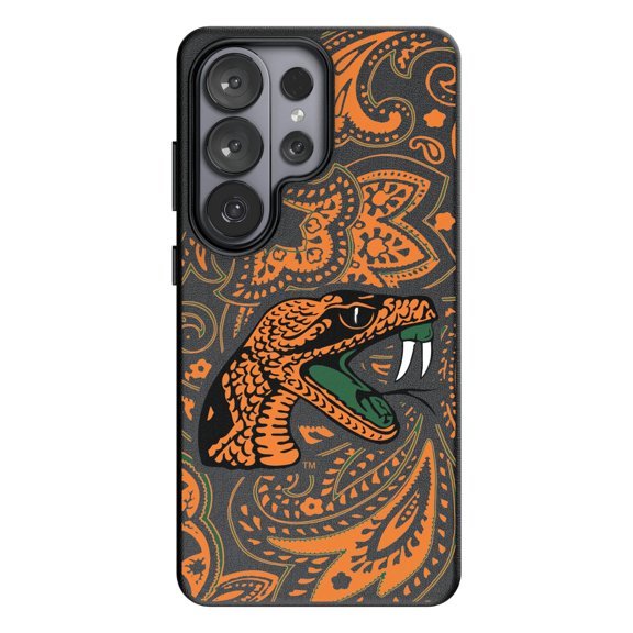 Keyscaper Florida A&M Rattlers Paisley Galaxy Magnetic Bump Case
