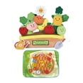 thumbnail image 1 of Juguetes sensoriales para bebés, juego de clasificación de alimentos extraíble, juguete educativo de aprendizaje, habilidades motoras finas para niños, 1 of 8