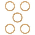 thumbnail image 1 of BELOVING Air Pump Piston for Air Compressor Upgrade Rubber Piston 5Pcs 1100W Yellow, 1 of 9
