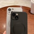 thumbnail image 6 of for iPhone 15 Case with Camera Lens Protector Compatible with Magsafe Wireless Charge Shockproof Protective Cute Slim Soft Silicone iPhone 15 Phone Case for Women Girls 6.1 Inch 2023 (Purple), 6 of 9