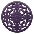 thumbnail image 3 of Xihbxyly Agarraderas Antideslizantes Talladas, Juego de Almohadillas Protectoras Del Calor, Diseño Floral Vintage, Protección para Encimeras, Multiusos, Aptas para Platos Calientes, Fáciles de Limpia, 3 of 4