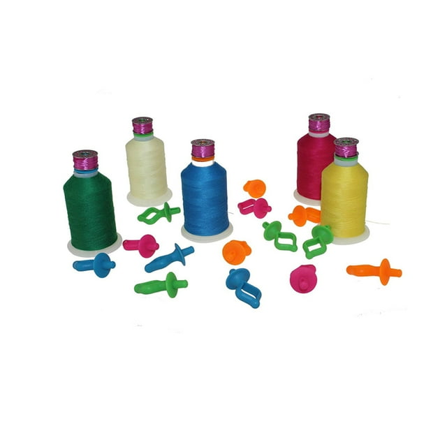 Juego de pinzas de abrazadera de silicona Toystoory 40 piezas