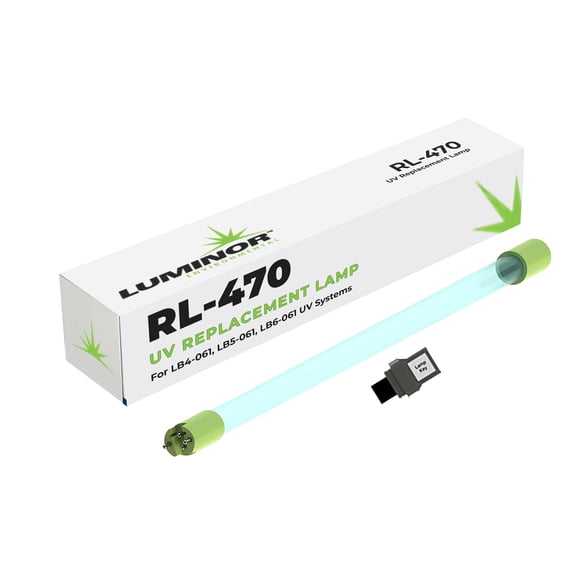 Luminor RL-470 Blackcomb UV Lamp 100 Watts 22W Equivalent Tubular Light Bulbs, for LB4-061, LB5-061 & LB6-061