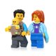 thumbnail image 1 of Paquete de minifiguras LEGO Camper para mamá y papá, padres con bebé, 1 of 4
