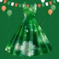 thumbnail image 4 of COMVALUE Women 2026 Green St. Patrick's Day Long Dress St. Patrick's Day Costume Green Sleeveless Dress Green Leprechaun Costume (Green, S), 4 of 6