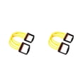 thumbnail image 4 of Sonducket Expansor de pecho, extractor de músculos, banda elástica, multicolor, fina, duradera, resistente, práctico, dulce regalo, resistente Type2 NO2, 4 of 6