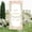 Beige, variant on Just Married Wedding Door Cover with 70.8''X35.4'', Floral Bridal Shower Hanging Banner Porch Sign for New Couple Wedding Ceremony, Engagement, Bachelorette Party Supplies
