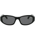 thumbnail image 2 of Arnette Men's An4266 Lizard Oval Sunglasses, Black/Grey, 54 mm, 2 of 2