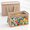 Brown-Medium, variant on White Large Foldable PVC Storage Cube Organizer Boxes