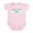 Petal Pink, variant on CafePress - Daddys Little Goat Infant Bodysuit - Baby Light Bodysuit, Size Newborn - 24 Months