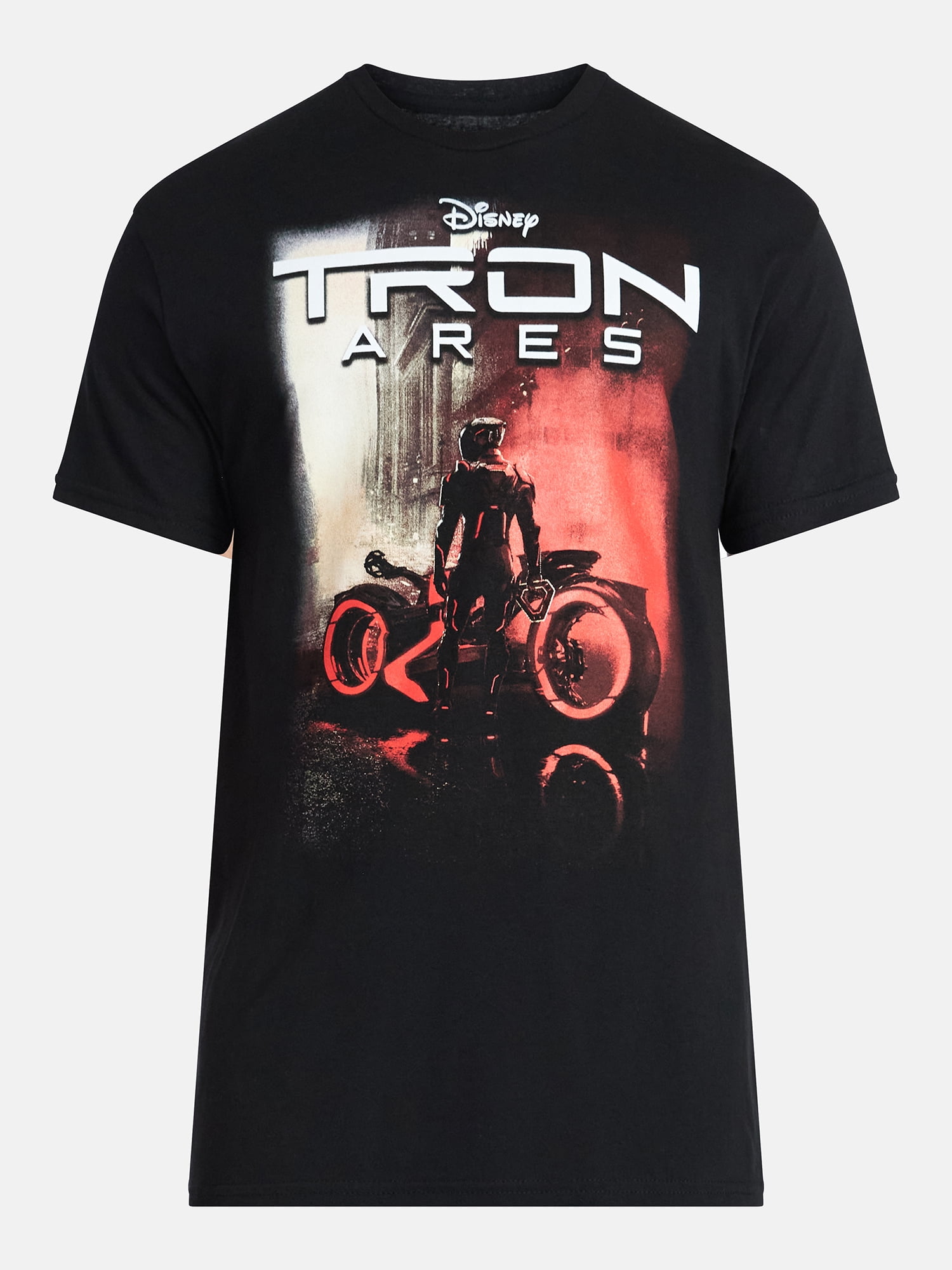 Disney Tron Ares Men's and Big Men's Graphic Tee with Short Sleeves, Sizes S-3XL