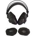 thumbnail image 7 of TRIANU 100Pcs Disposable Headphone Covers Sanitary Headphone Ear Covers Non Woven Earpad Covers Headphone Covers for Most on Ear Headphones with 8.5 to 10 cm Earpads, Black, 7 of 7