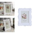 thumbnail image 4 of Xingzhi Vertical Desk Paper Frame Farmhouse Office Decor For Personal Touch Picture Frame White C-6 inch, 4 of 6