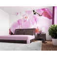 thumbnail image 2 of Dundee Deco Murale Moderne Orchidées Blanches Roses Non Encollées, 142 Po X 106 Po (360cm X 270cm), 2 of 3