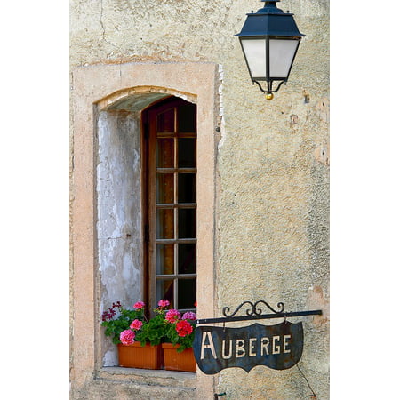 Canvas Print South of France Hostel South Provence France Stretched Canvas 10 x